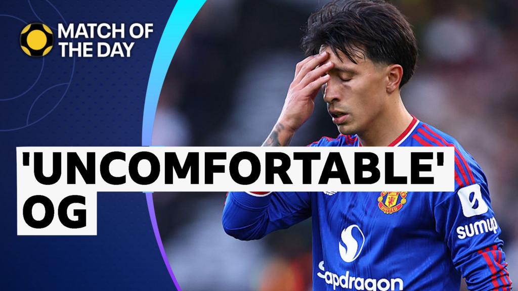 Lisandro Martinez thất vọng sau tình huống phản lưới nhà trong trận MU hòa Fulham tại Ngoại Hạng Anh (Hình ảnh trận đấu 2)