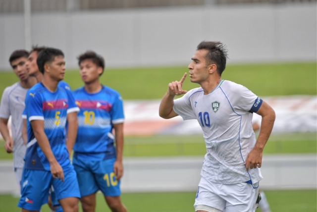 U23 Viet Nam an mung ban thang trong tran dau tai ASIAD (Hình ảnh trận đấu 2)